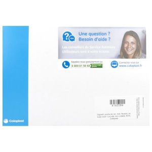 SENSURA MIO POCHE FERMEE MAXI Poche fermée système 1 pièce, à découper, transparente, diamètre 15 mm à 55 mm (ref. 108919), bt 30