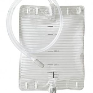 Conveen® poche à urine - Boîte de 30 poches de jambe ambulatoires 1500ml - tubulures lisses de 90 cm ajustables Référence: 050620