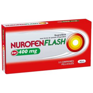 NUROFENFLASH 400 mg comprimé pelliculé B/12