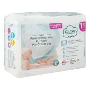 COTTONY COUCHES BEBE COTON 100% BIO T2 27
