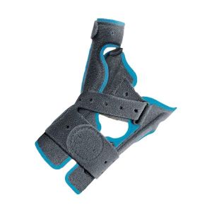 Orliman Manutec Soft Attelle De Poignet Pouce Ambidextre - Grise Bleue 18-22 Cm T2 1