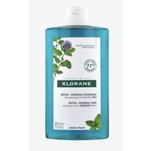 Klorane Shampooing A La Menthe Bio Flacon 400 Ml 1