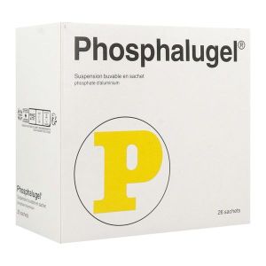 PHOSPHALUGEL SACHET Suspension buvable, boîte 26 sachets