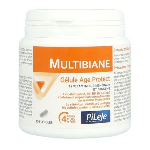 Pilège Multibiane Vitalité 45+ 120 gélules 120 gélules