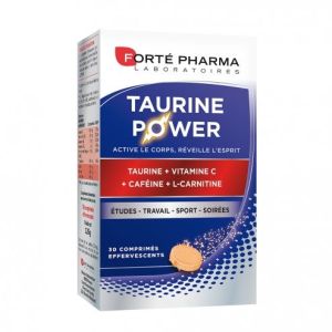Forté Pharma Energie Taurine Power 30 Comprimés Effervescents