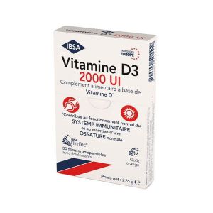Filmtec Vitamine D3 2000Ui *30