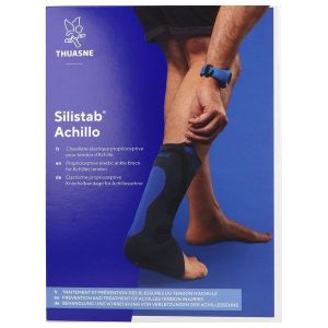 SILISTAB ACHILLO NOUVELLE VERSION Chevillère pour tendon d'Achille avec talonnettes amortissantes, superposables, taille 3, unité