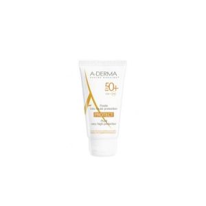 ADERMA PROTECT FLUIDE SOLAIRE SPF 50+ Fluide solaire très haute protection, SPF 50+, tube 40 ml