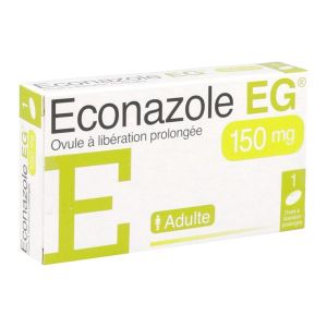 ECONAZOLE EG LP Ovule à libération prolongée 150 mg, boîte 1
