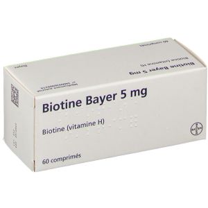 BIOTINE BAYER 5 MG CPR B/60