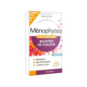 Nutreov Ménophytea Bouffées de Chaleur Sans Hormone 28 Capsules