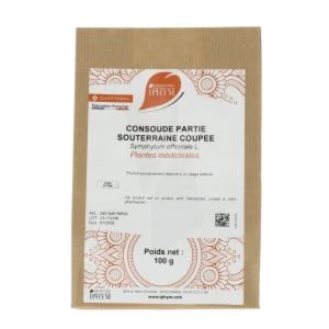 CONSOUDE IPHYM Racine de grande consoude, vrac, coupée, sac 250 g