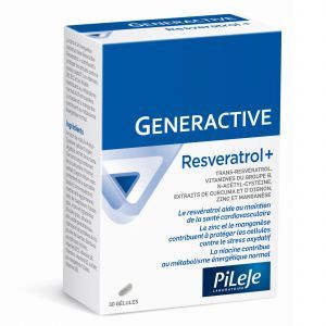PILEJE Generactive Resveratrol + 30 gélules