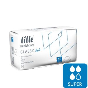 Alèses de protection CLASSIC bed - 60 x 90 cm - Non bordable - SUPER - Sachet de 30