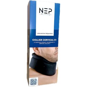 Collier Cervical C1 H9,5Cm T2 Noir Nep