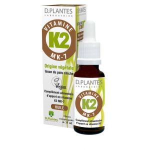 D. Plantes Vitamine K2 Huile - flacon 15 ml