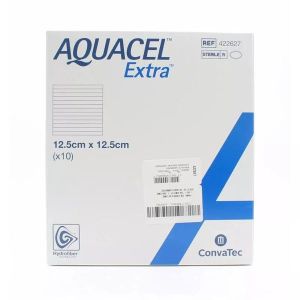 Aquacel Extra - Pansement Hydrofibre 12.5*12.5 Cm 10