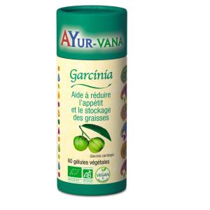 Ayur-vana Garcinia Extrait à 60% de HCA BIO - 60 gélules végétales