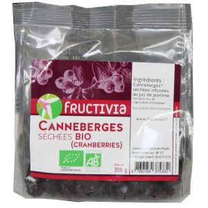 Fructivia Cranberries entières séchées BIO - 200 g