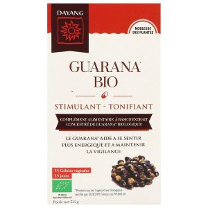 Dayang Guarana BIO - 15 gélules