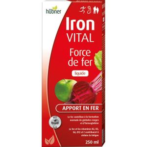 Hubner Iron vital force de fer - 250 ml