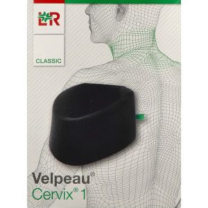 Velpeau Cervix 1 Collier Cervical H. 9 Cm Noir/Vert T1 1