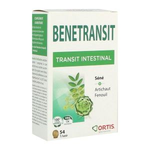 ORTIS BENETRANSIT Comprimé, complément alimentaire à base de séné, d'artichaut et de fenouil, bt 54