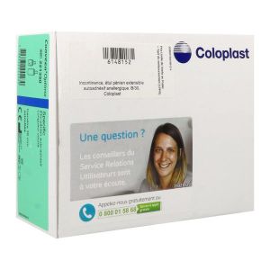 CONVEEN OPTIMA SPECIFIC Etui pénien court, autoadhésif, diamètre 35 mm (ref. 22135), bt 30