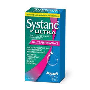 SYSTANE ULTRA Solution ophtalmique lubrifiante pour instillation oculaire, fl 10 ml