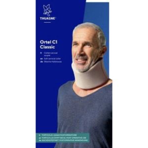 ORTEL C1 CLASSIC Collier cervical C1 souple, hauteur 11 cm, taille 2, unité