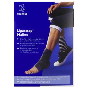 LIGASTRAP MALLEO NOUVELLE VERSION Chevillère ligamentaire de contention, à sanglage fonctionnel, taille 5, unité
