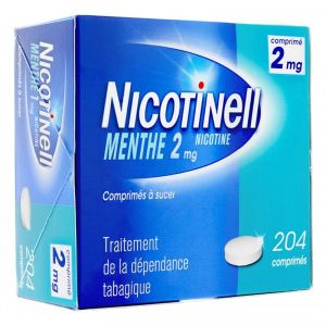 Nicotinell Menthe 2 Mg (Nicotine) Comprime A Sucer Comprimes Sous Plaquettes Thermoformees (Pvc/Pe/Pvdc/Pe/Pvc-Aluminium) B/204