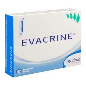 EVACRINE COMPRIME 45