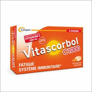VITASCORBOL C1000 A CROQ 20CPR