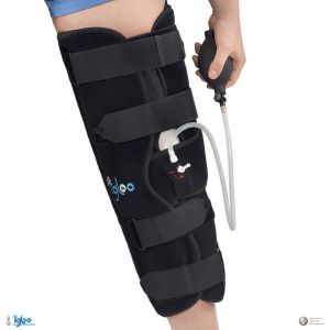 IGLOO ATTELLE DE GENOU RIGIDE Attelle de genou rigide, compressive, pour cryothérapie, (ref. IGGERU), unité