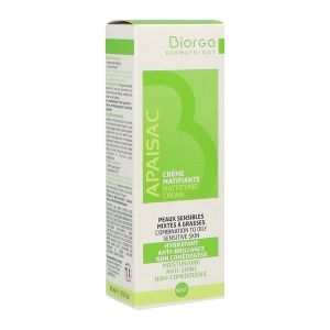 Apaisac Biorga Emulsion Matifiante Hydratante Creme Tube 40 Ml 1