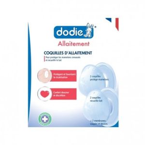 Dodie Coquilles D'Allaitement Confort Transparent 4