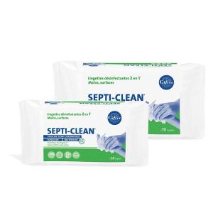 SEPTI-CLEAN LINGETT DESINF X70