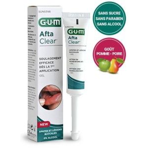 Gel GUM® AftaClear™ tube de 10ML