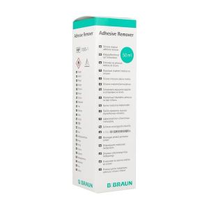 B.BRAUN MEDICAL ADHESIVE REMOVER DISSOLVANT DE MASSE ADHESIVE LIQUIDE FLACON 50 ML CAR 1