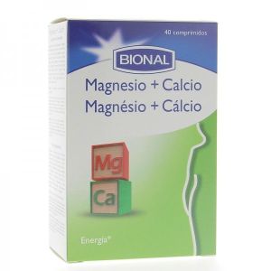 Bional - Magnésium + Calcium - 40 comprimés