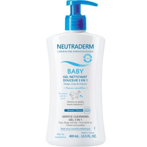 Neutraderm Gel Nettoyant Douceur Eau Flacon 200 Ml 1