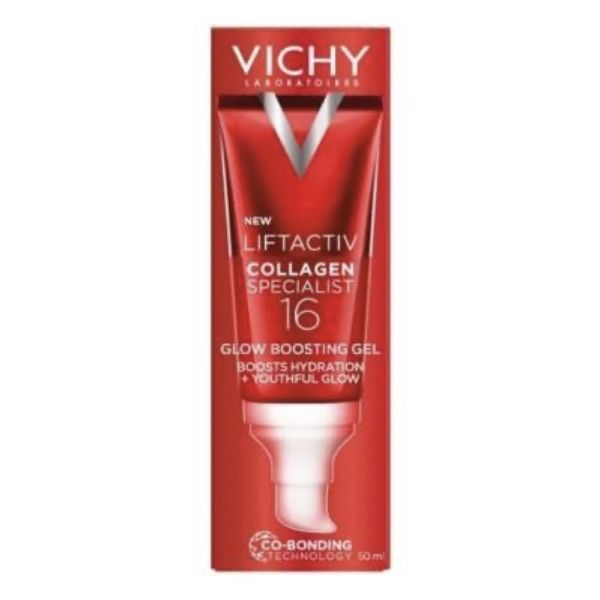 LIFTACTIV COLLAGEN SPECIALIST 16 GEL Gel hydratant booster d'éclat, tube 50 ml