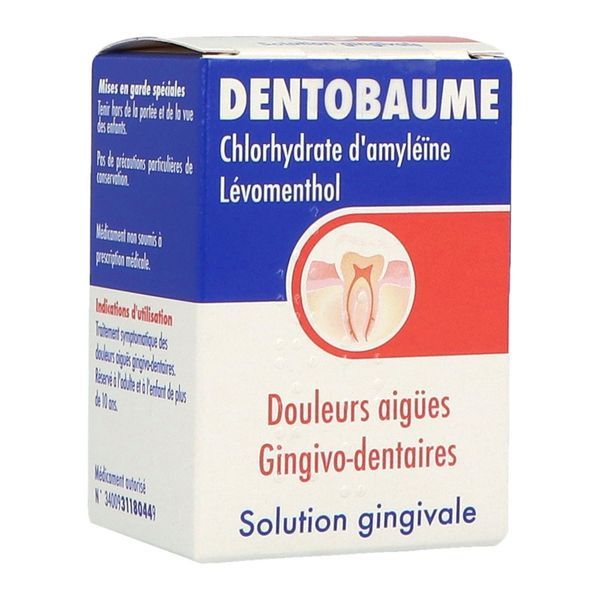Dentobaume Solution Gingivale 1 Flacon(S) En Verre De 4 Ml