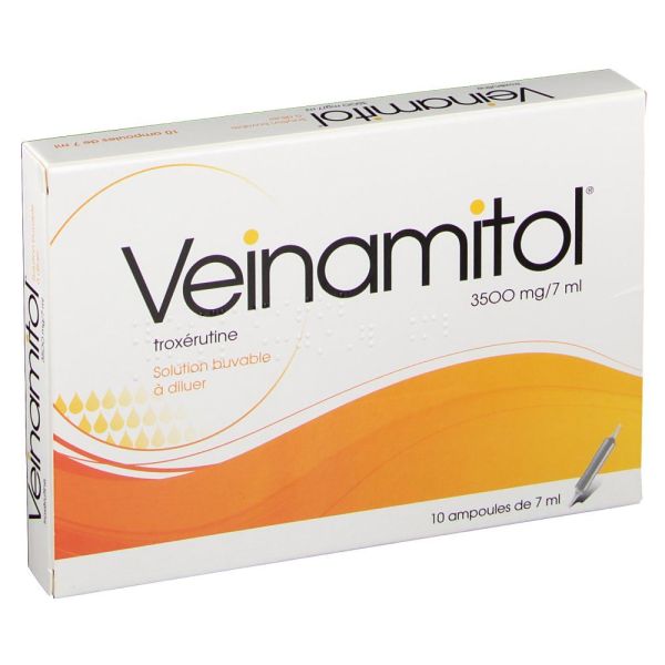 Veinamitol 3500 Mg/7 Ml Solution Buvable A Diluer B/10