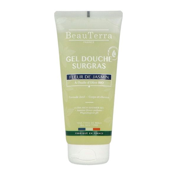 Beauterra Gel Douche Surgras Fleur De Jasmin Tube 200 Ml 1