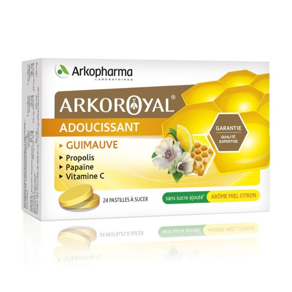 Arkopharma arko royal pastilles adoucissantes pour la gorges gout miel citron