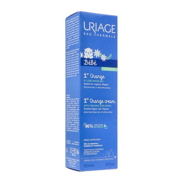 Uriage 1Er Change - Nouvelle Formule Sans Silicone Nouveaux Ingredients Creme Tube 100 Ml 1