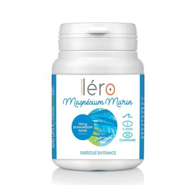 Magnesium Marin 30 Comprimes 300Mg Lero