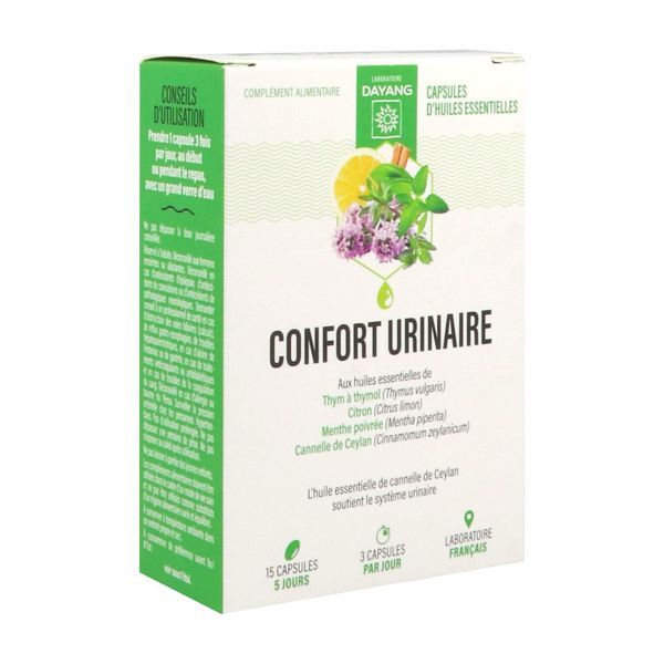 Dayang Capsules Confort urinaire - 15 capsules